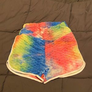 Textured Butt Lifting Shorts
